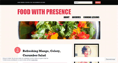 Desktop Screenshot of foodwithpresence.com